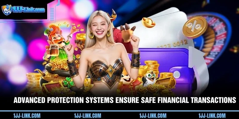 Advanced protection systems ensure safe financial transactions