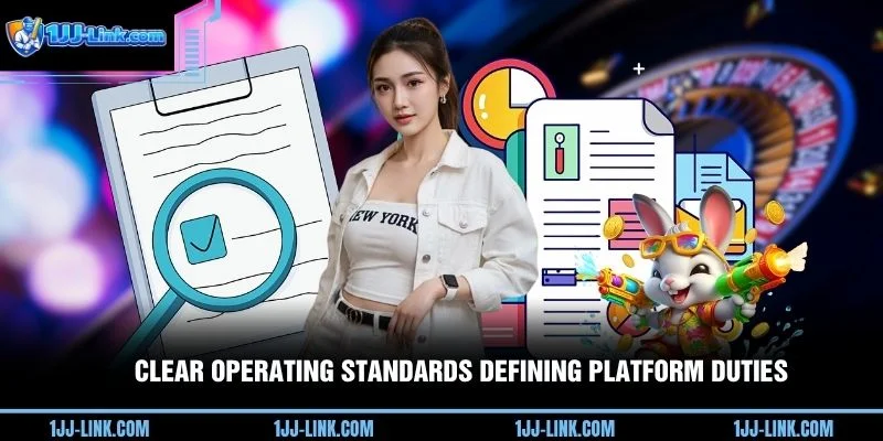 Clear operating standards defining platform duties