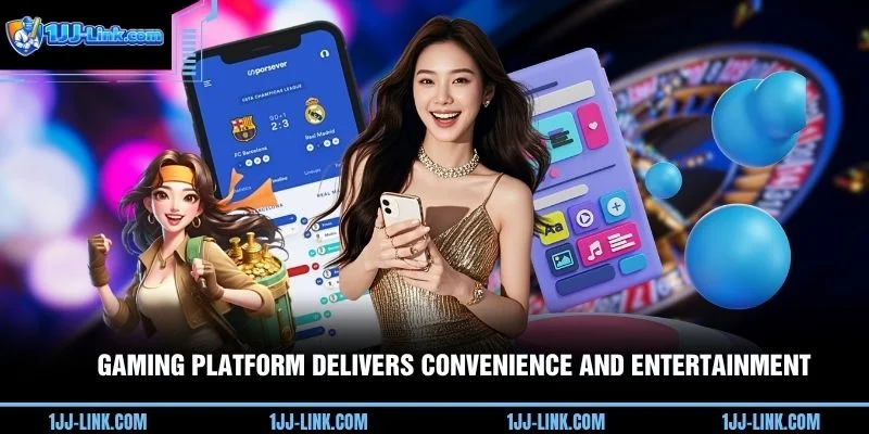 Gaming platform delivers convenience and entertainment