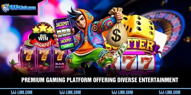 Premium gaming platform offering diverse entertainment