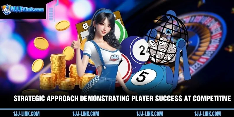 Strategic approach demonstrating player success at competitive