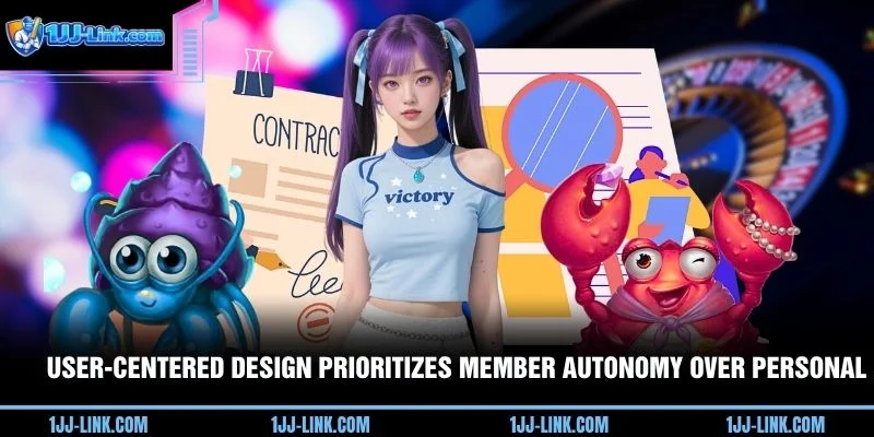 User-centered design prioritizes member autonomy over personal